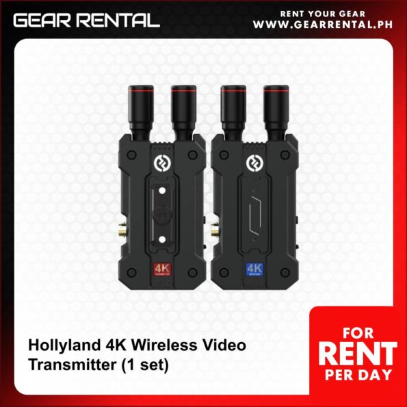 Hollyland 4K Wireless Video Transmitter (1 set) + Gear Rental